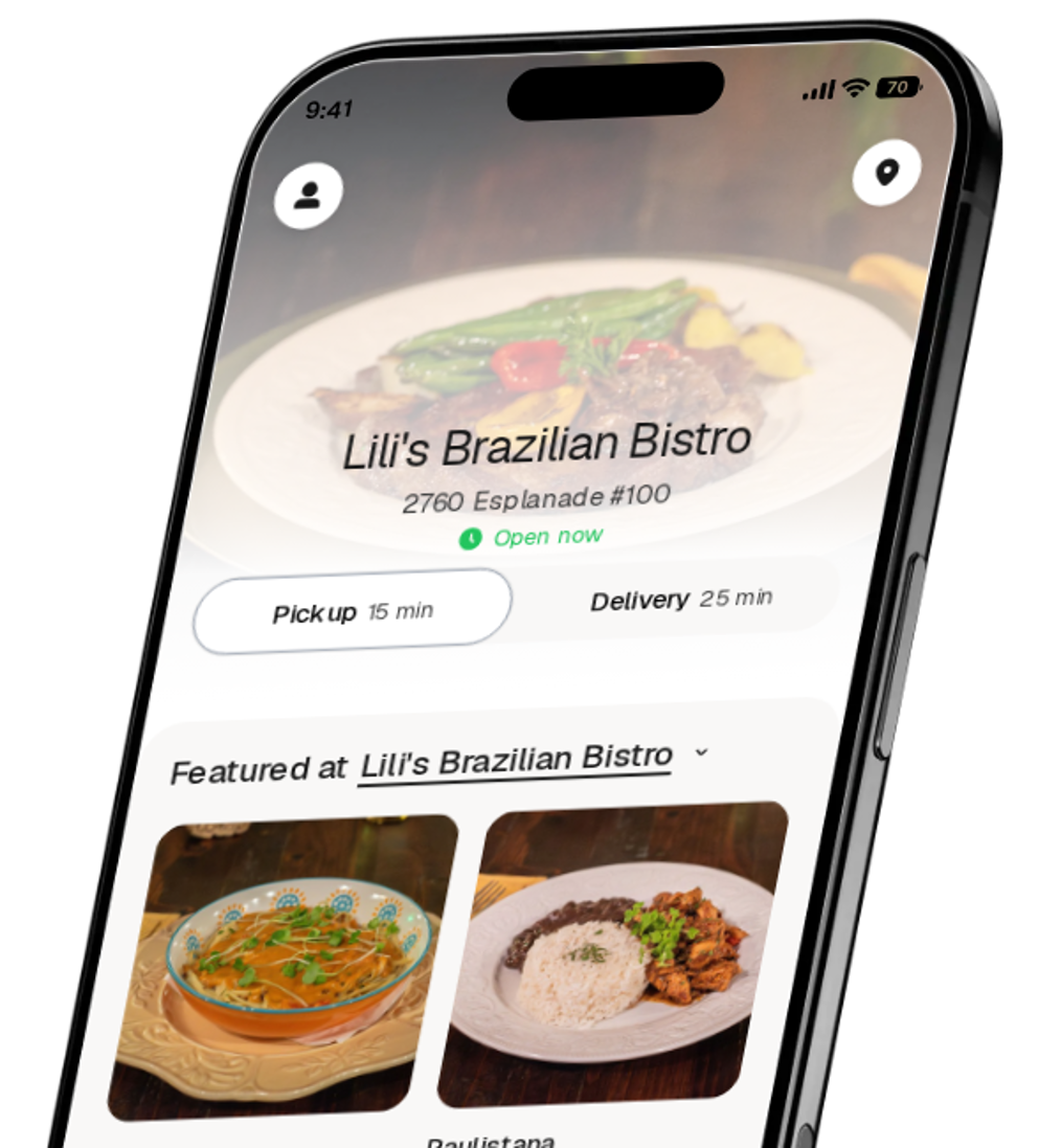 Lili's Brazilian Bistro app preview